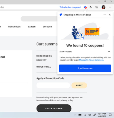 Microsoft Edge Coupons Microsoft Edge Coupons